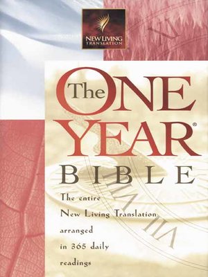 cover image of One Year Bible NLT